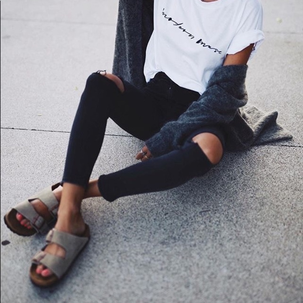 Barely worn birkenstocks
